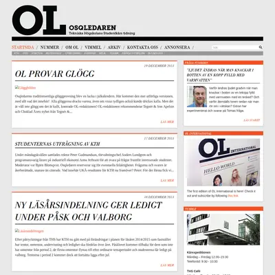 Osq-ledaren startsida 2014