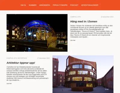 Osq-ledaren startsida 2016