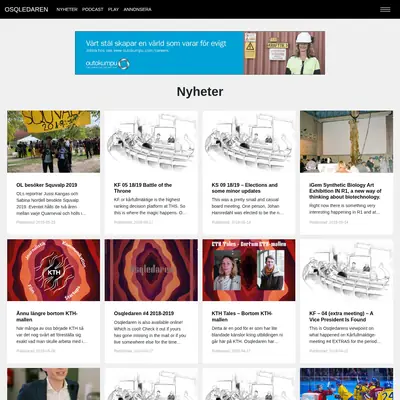 Osq-ledaren startsida 2019