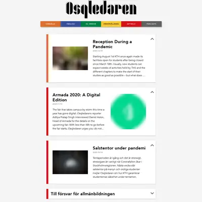 Osq-ledaren startsida 2021