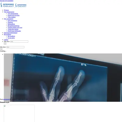 OsteoporosNytt startsida 2021
