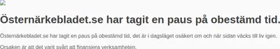 ÖSTERNÄRKEBLADET startsida 2021