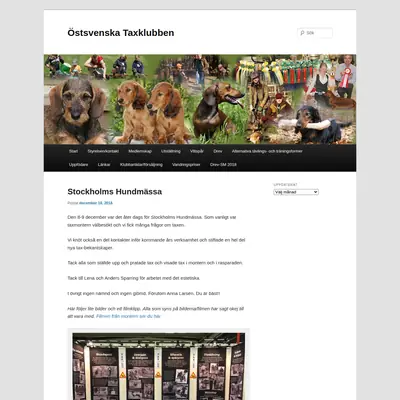ostsvtaxar.se startsida 2019