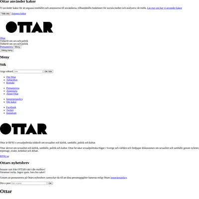 Ottar startsida 2025