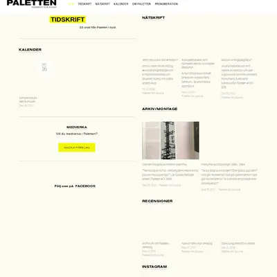 Paletten startsida 2018