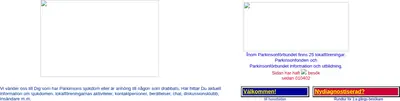 Parkinsonjournalen startsida 2001