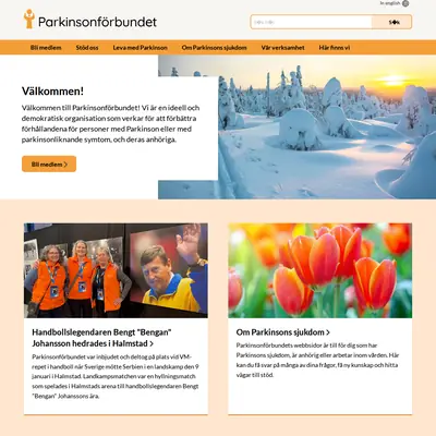 Parkinsonjournalen startsida 2023