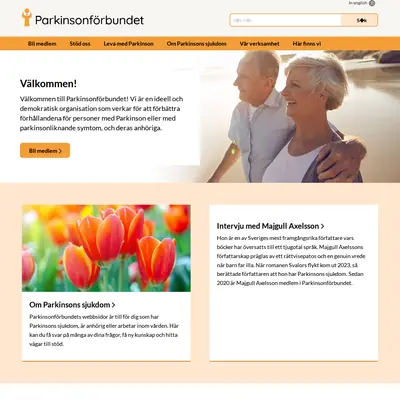 Parkinsonjournalen startsida 2024