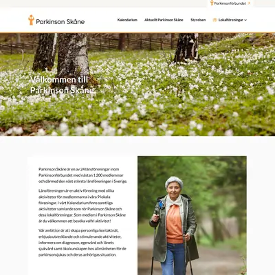 Aktuellt Parkinson Skåne startsida 2025