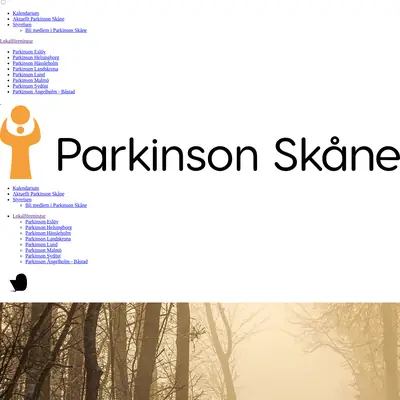 Aktuellt Parkinson Skåne startsida 2026