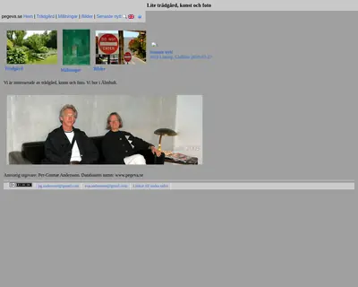 www.pegeva.se startsida 2020