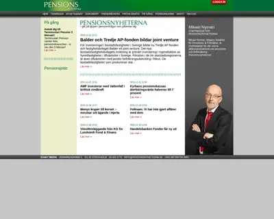 www.pensionsnyheterna.se startsida 2015