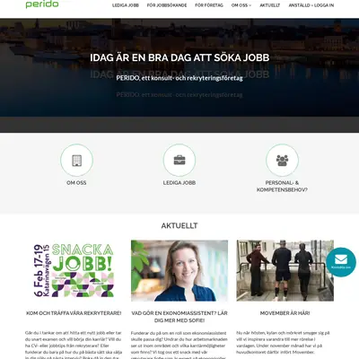 www.perido.se startsida 2019