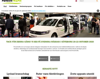 Persontrafik startsida 2019