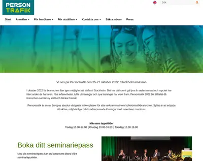 Persontrafik startsida 2022