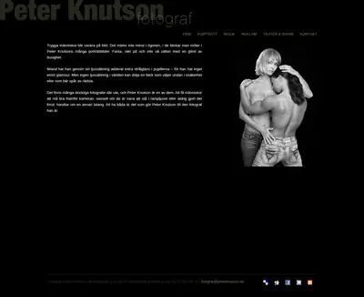 peterknutson.se startsida 2009