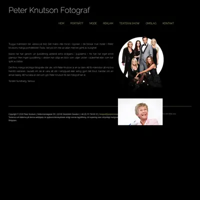 peterknutson.se startsida 2021