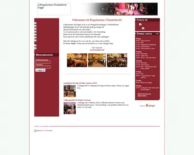 Pingst Örnsköldsvik Online startsida 2008