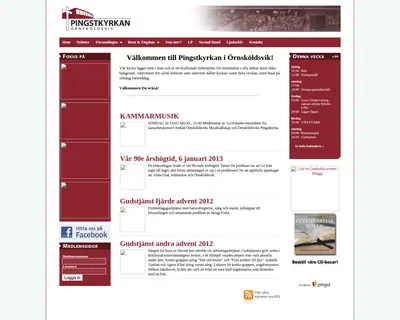 Pingst Örnsköldsvik Online startsida 2013
