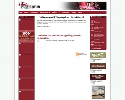 Pingst Örnsköldsvik Online startsida 2014