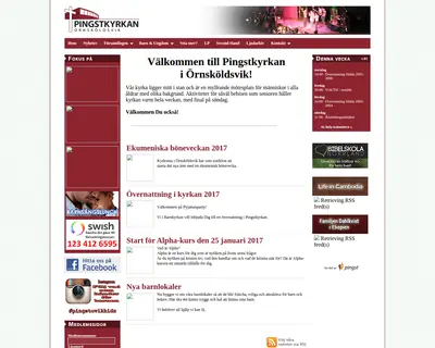 Pingst Örnsköldsvik Online startsida 2017
