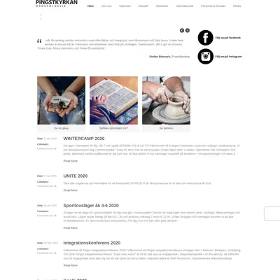 Pingst Örnsköldsvik Online startsida 2020