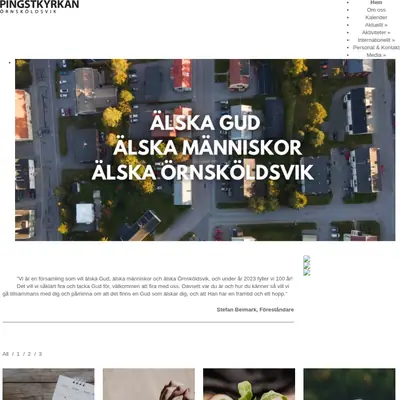 Pingst Örnsköldsvik Online startsida 2024
