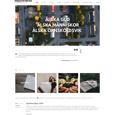 Pingst Örnsköldsvik Online startsida 2025
