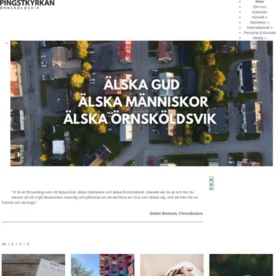 Pingst Örnsköldsvik Online startsida 2026