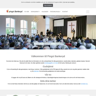 Pingst Bankeryd startsida 2021