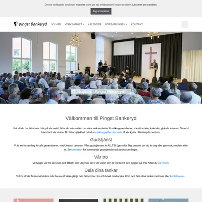 Pingst Bankeryd startsida 2024