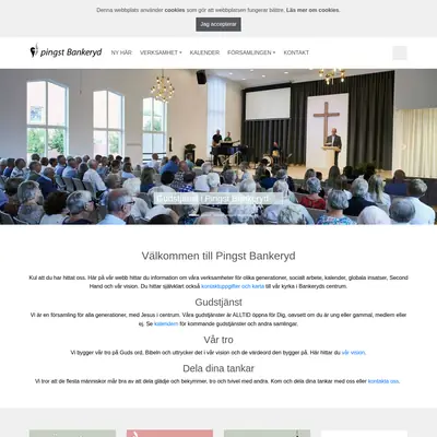 Pingst Bankeryd startsida 2025