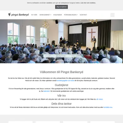 Pingst Bankeryd startsida 2026