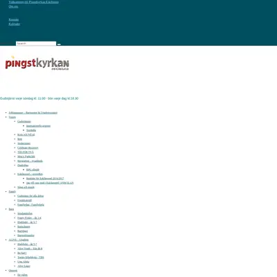 Pingstkyrkan Eskilstuna, pingsteskilstuna.se startsida 2017