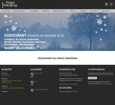 Pingstförsamlingen i Jönköping startsida 2015