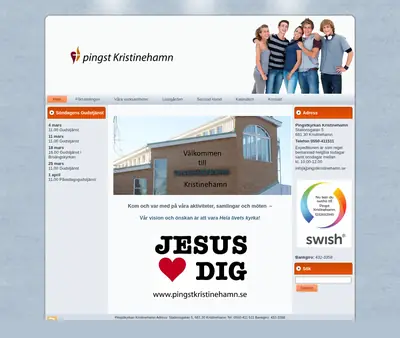 Pingstkyrkan Kristinehamn startsida 2018