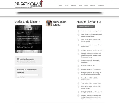Radio Pingst Kungsbacka startsida 2014