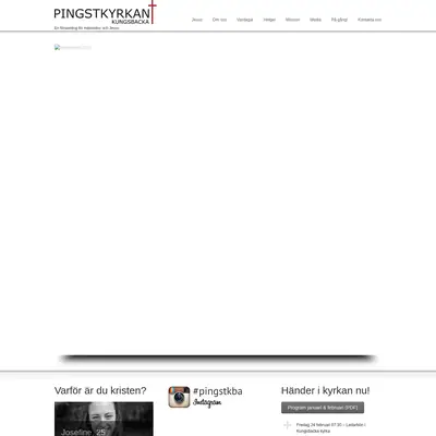 Radio Pingst Kungsbacka startsida 2017