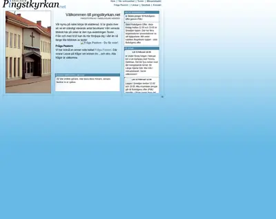 Pingstkyrkan Ängelholm startsida 2005