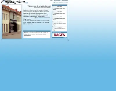Pingstkyrkan Ängelholm startsida 2008