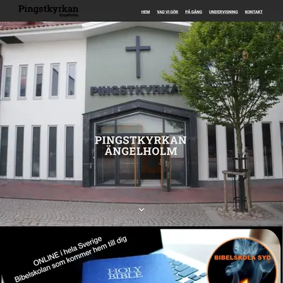 Pingstkyrkan Ängelholm startsida 2026