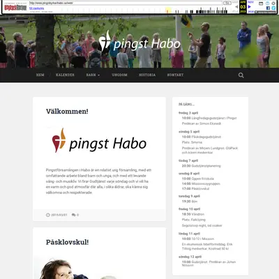 Nyhetsbrev från Pingstkyrkan i Habo startsida 2016