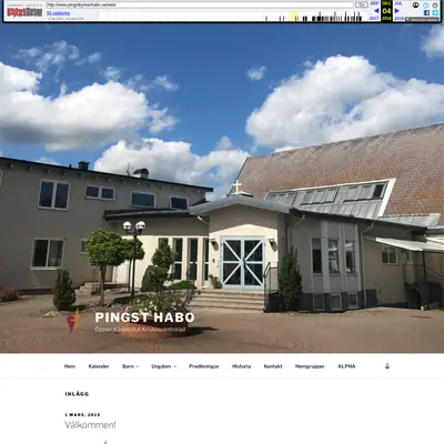 Nyhetsbrev från Pingstkyrkan i Habo startsida 2019