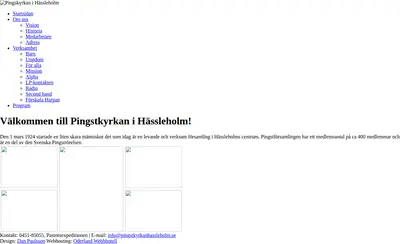 Radio Pingstkyrkan, Hässleholm startsida 2007