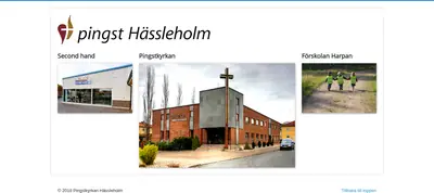 Radio Pingstkyrkan, Hässleholm startsida 2018