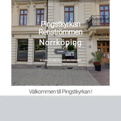 Radio Pingst, Norrköping startsida 2025