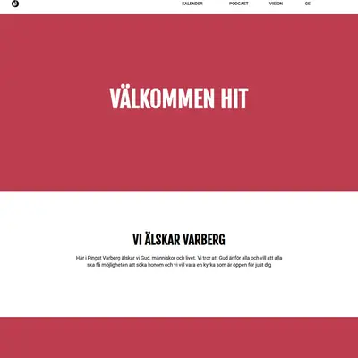 Varberg Pingst startsida 2025
