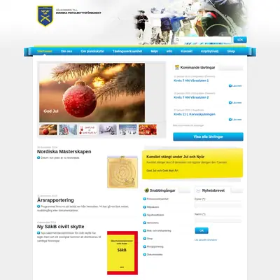 pistolskytteforbundet.se startsida 2014