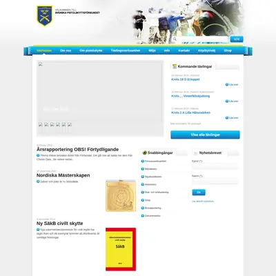 pistolskytteforbundet.se startsida 2015