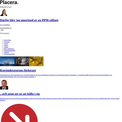 www.placera.se startsida 2013